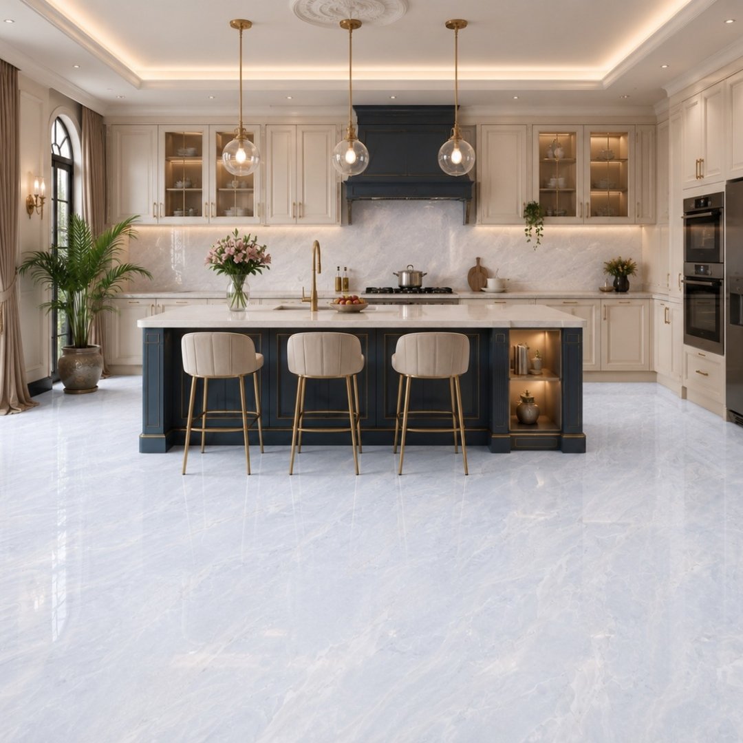 AL Martic Azul Marble & Stone Kitchen Tiles - My Home Studio